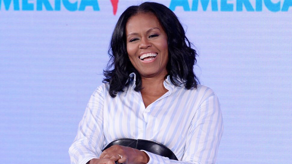 Michelle Obama se lâche : jean troué et top sexy pour l'ex première dame