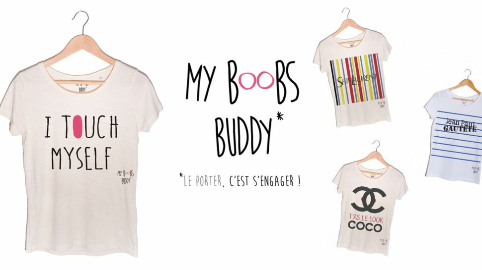 Le T-shirt "I Touch Myself" de My Boobs Buddy