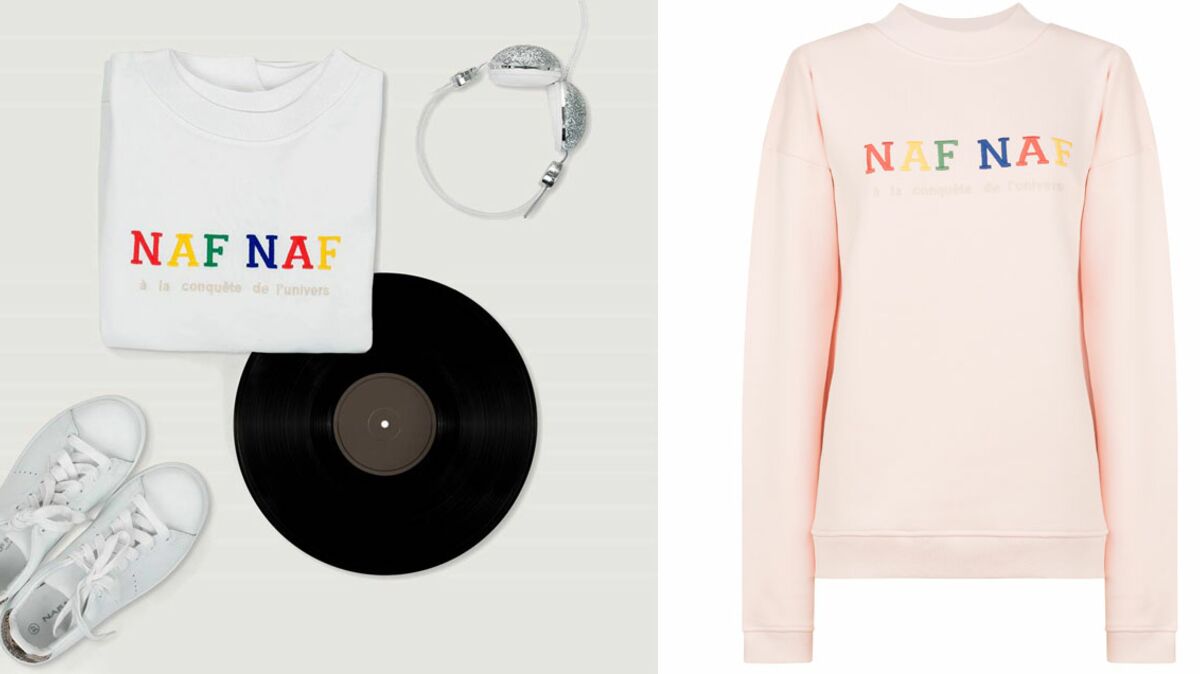 Sweat naf naf discount vintage