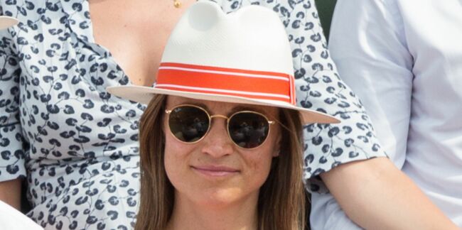 Pippa Middleton, enceinte, elle affiche son baby bump en robe tendance