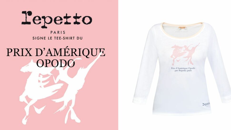Repetto signe le t-shirt du Prix d’Amérique Opodo 2016