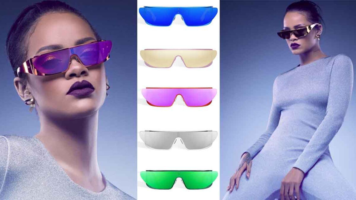 Les lunettes Rihanna de Dior Femme Actuelle Le MAG