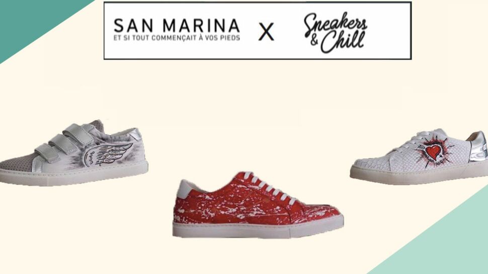 Vous pouvez désormais faire customiser vos baskets chez San Marina