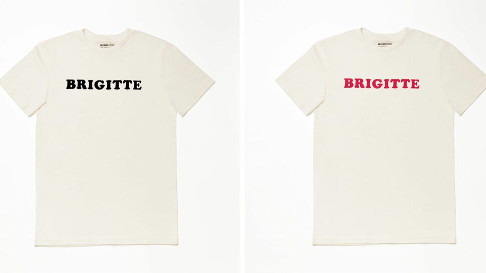 Wanted : le tee-shirt « Brigitte », clin d’œil mode à la macronmania !
