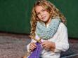 Un kit à tricoter pour enfant