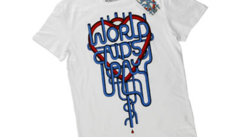Un tee-shirt Levi's contre le sida