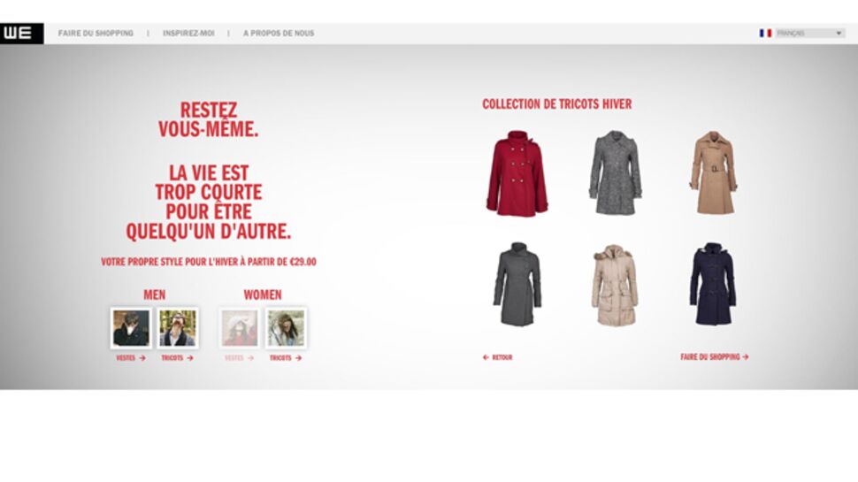 WE Fashion étend l'accès de sa boutique en ligne à la France