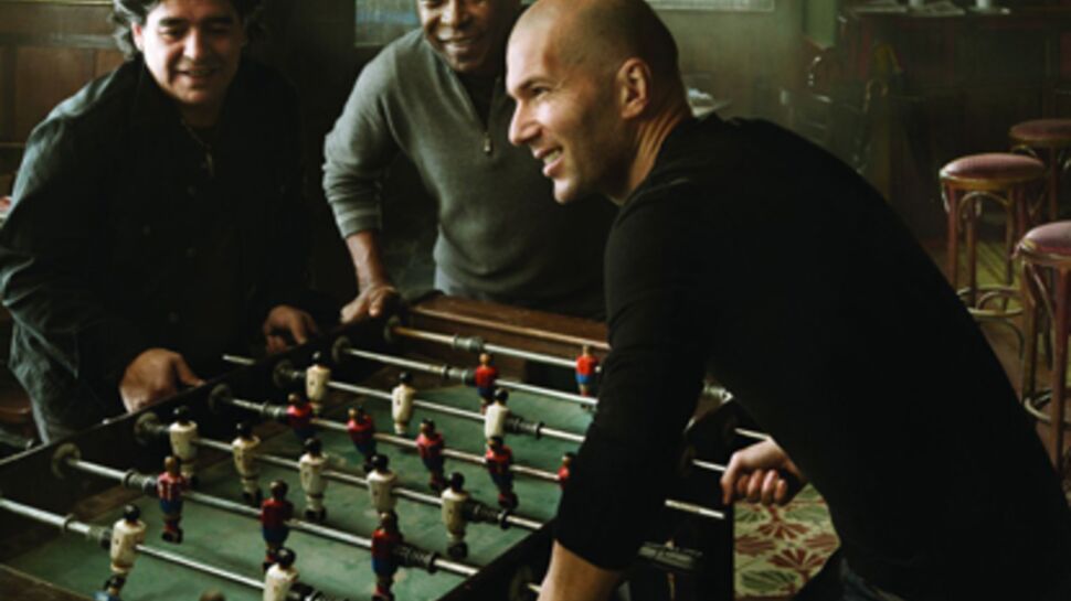 Zidane, Pelé et Maradona réunis pour Louis Vuitton