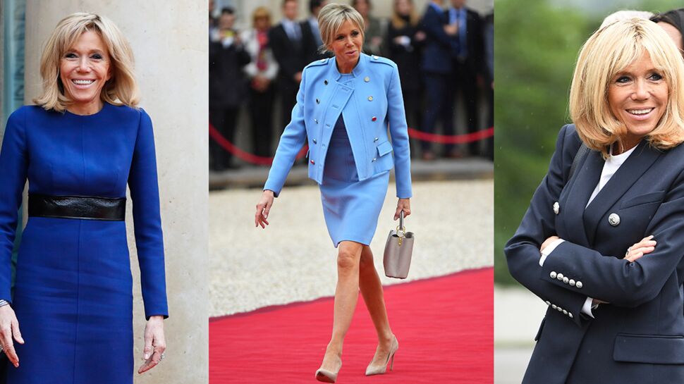 Brigitte Macron, toujours en bleu : savez-vous pourquoi ?