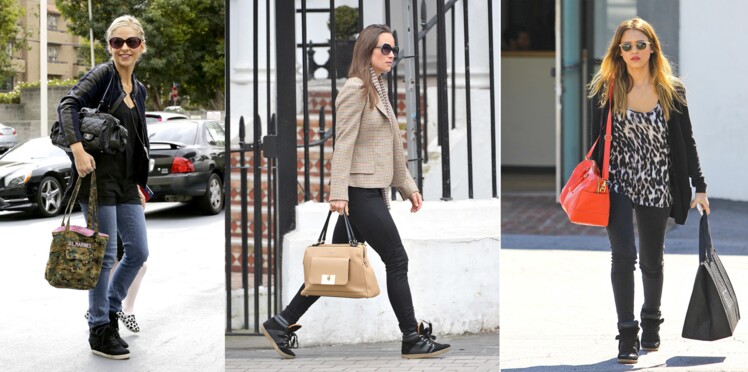 tendance avec des baskets
