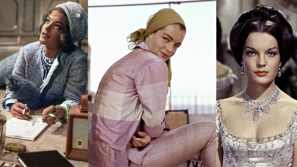 Des plateaux de cinéma aux redcarpet : (re)découvrez les plus beaux looks de Romy Schneider