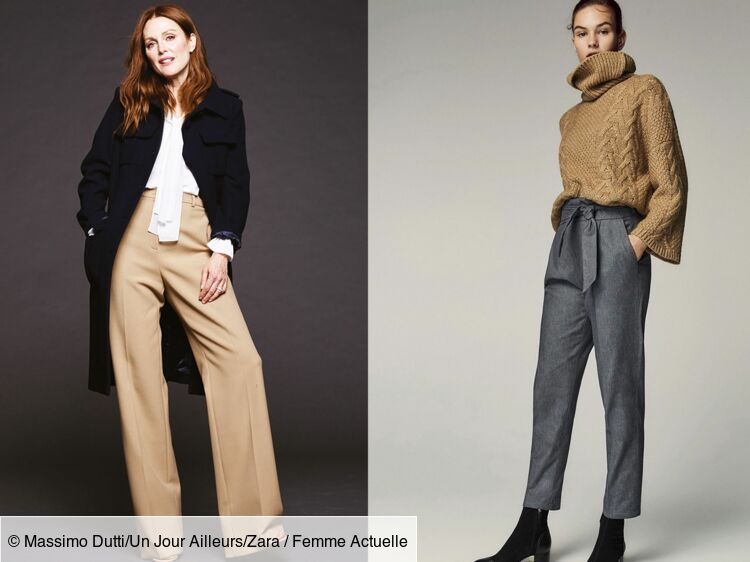 30 pantalons d hiver pour changer du jean Femme Actuelle Le MAG