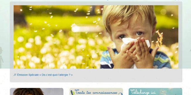 Allergies : un site pour sensibiliser les plus jeunes