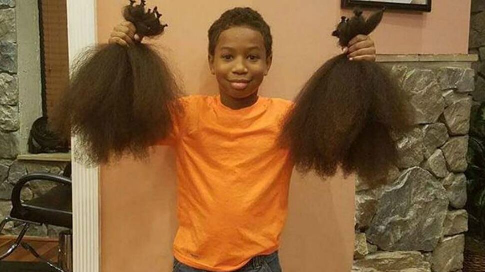 Cancer : À 8 ans il fait des heureux en donnant ses cheveux