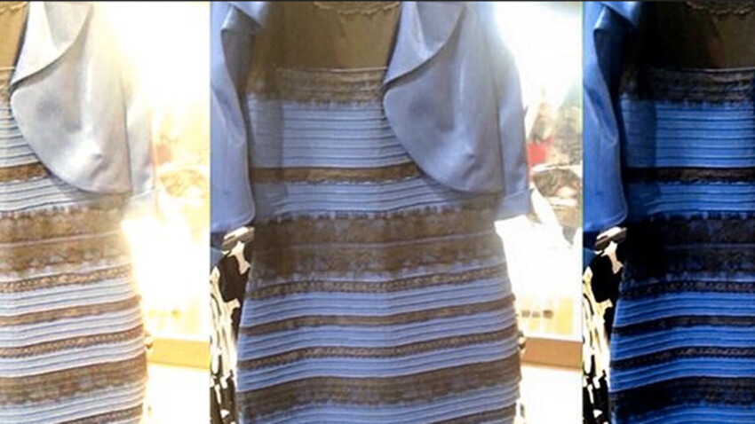 la robe blanche et doree