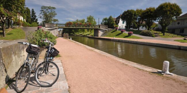 Balade en vélo le long de la Loire sauvage