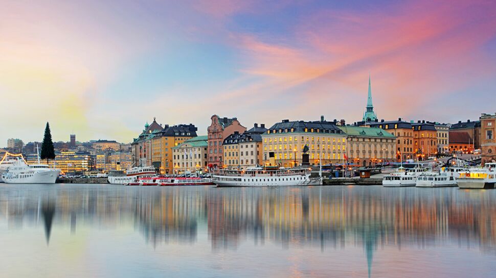 Le bel hiver à Stockholm