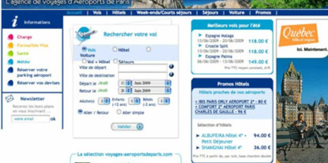 Aéroports de Paris lance son agence de voyages en ligne