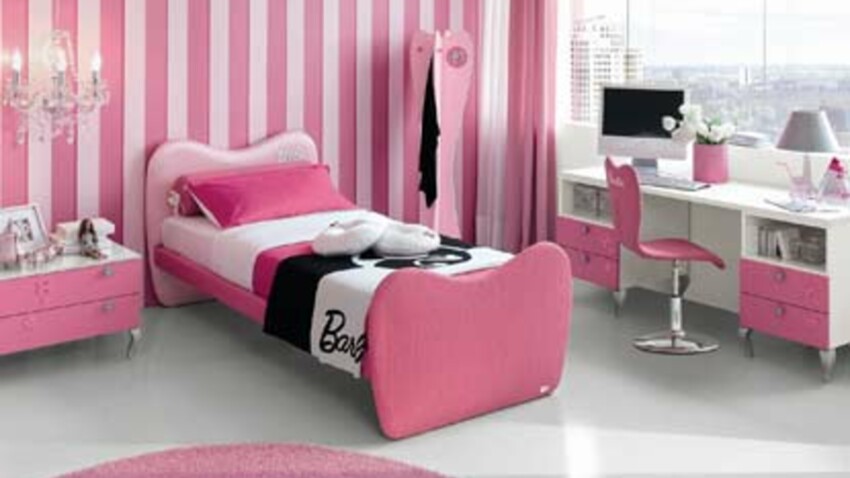 chambre de barbie