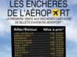 Des billets d'avion vendus aux enchères le 20 juin à Paris