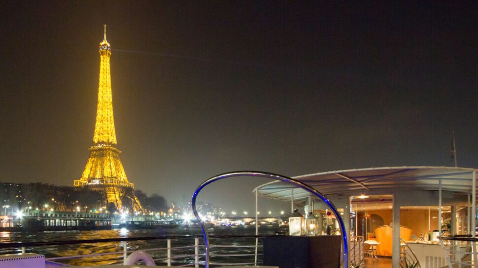 Le Yacht Joséphine, une croisière chic au pied de la tour Eiffel