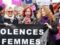 Sophie Darel, Muriel Robin, Eva Darlan lors de la manifestation organisée contre les violences faites aux femmes