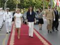 La première Dame Brigitte Macron et la princesse du Maroc Lalla Salma, femme du roi Mohammed VI
