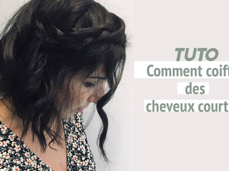 Tuto Vidéo Coiffure Facile Et Bohème Pour Cheveux Courts