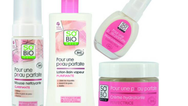 Objectif peau parfaite avec So'Bio Étic