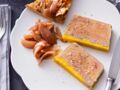 Terrine de foie gras et confit d'oignons