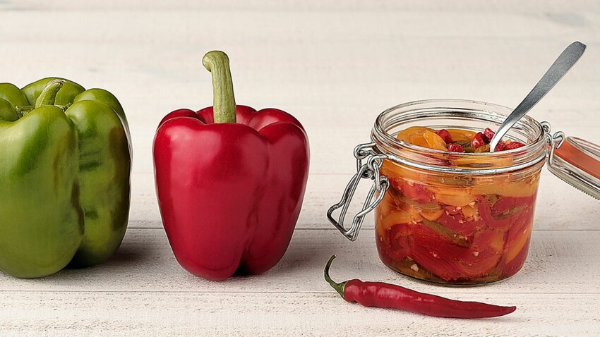 Compote de poivrons en conserve : découvrez les recettes de cuisine de
