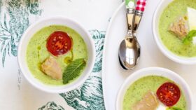 Soupe froide de courgettes à la menthe fraiche en conserve – LE PARFAIT®