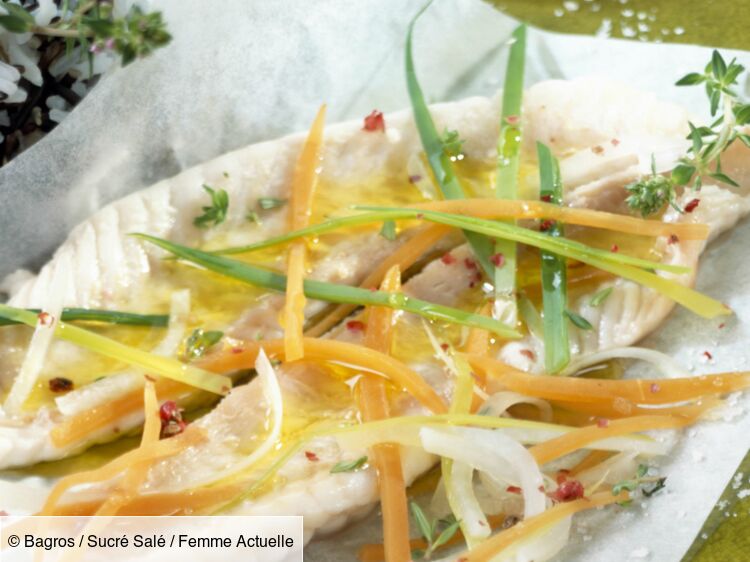 Filets de limande en papillote rapide : découvrez les recettes de ...
