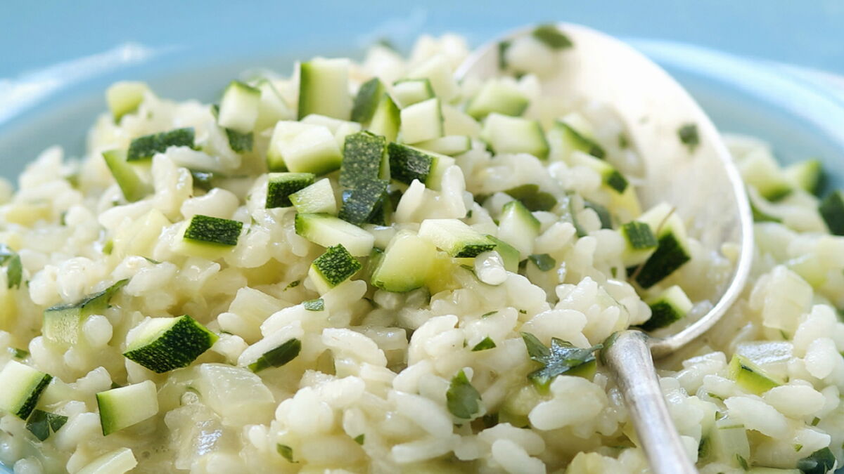 Risotto de courgettes Thermomix découvrez les recettes de cuisine de