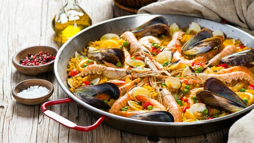 Paella Traditionnelle Decouvrez Les Recettes De Cuisine De Femme Actuelle Le Mag