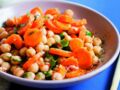 Salade de carottes aux pois chiches