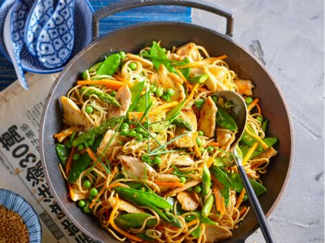 Poêlées, sautés, wok : nos recettes de plats complets à la poêle, faciles et rapides !