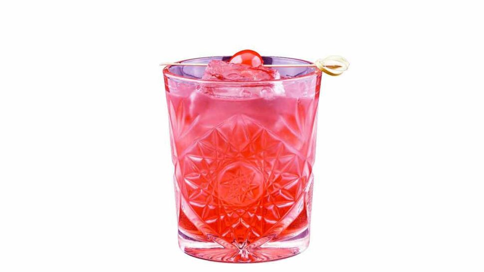Cocktail de Saint Valentin rhum cranberries et vanille