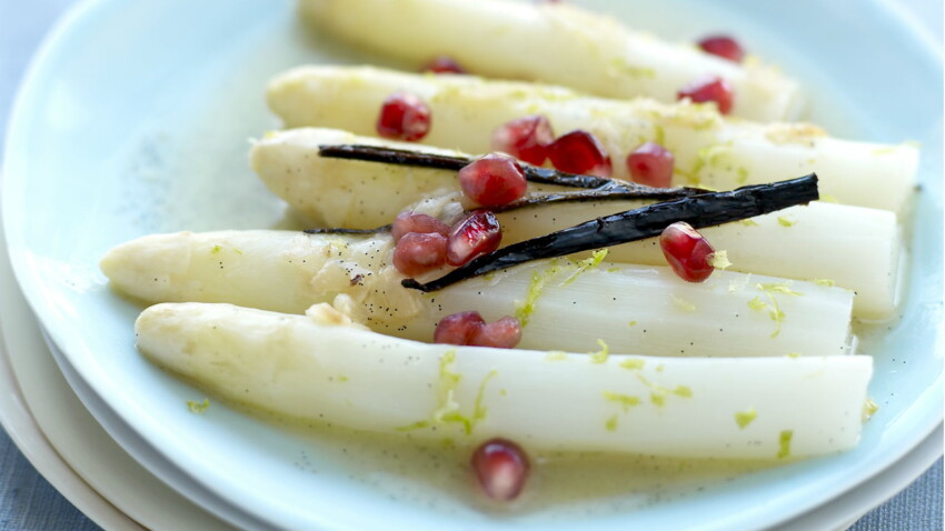 Poêlée d’asperges blanches vanillées rapide : découvrez les recettes de