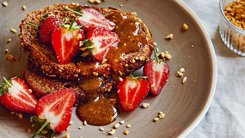 Pain Perdu Caramel Au Beurre Sale Decouvrez Les Recettes De Cuisine De Femme Actuelle Le Mag