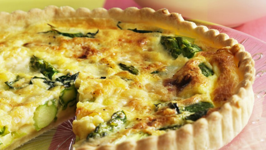 Quiche Aux Asperges Rapide : Découvrez Les Recettes De Cuisine De Femme ...