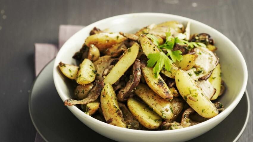 Pommes Sarladaises Aux Cepes Decouvrez Les Recettes De Cuisine De Femme Actuelle Le Mag