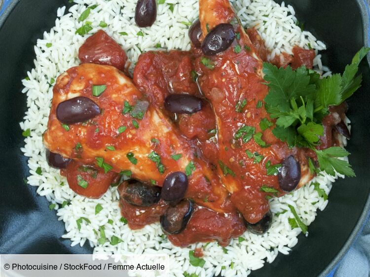Poulet A La Tomate Decouvrez Les Recettes De Cuisine De Femme Actuelle Le Mag