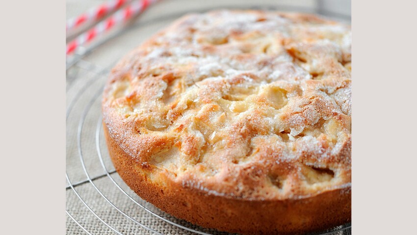 Gateau Aux Pommes Decouvrez Les Recettes De Cuisine De Femme Actuelle Le Mag