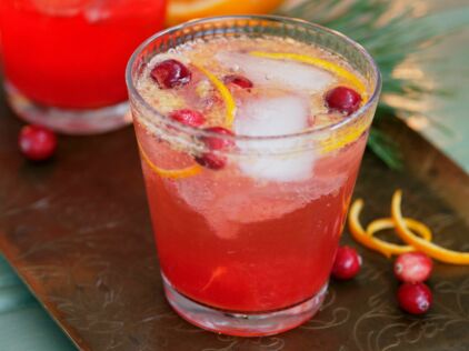 Recettes des chefs, Cocktail sans alcool noisette cranberry