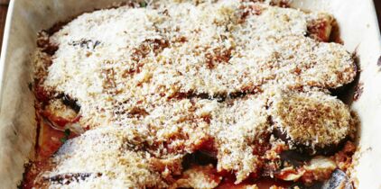 Gratin d'asperges vertes et blanches au parmesan : Femme ...