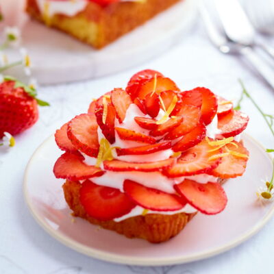 Tarte Minute Fraise Chantilly Decouvrez Les Recettes De Cuisine De Femme Actuelle Le Mag