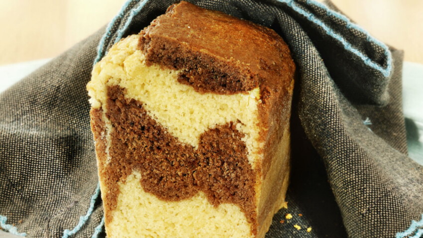 Cake Marbre Decouvrez Les Recettes De Cuisine De Femme Actuelle Le Mag