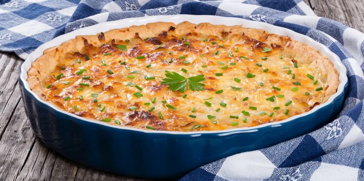 Tarte à Loignon Et Aux Lardons