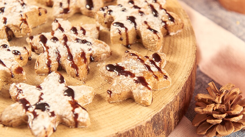 Biscuits De Noel Sans Gluten Et Sans Lactose Decouvrez Les Recettes De Cuisine De Femme Actuelle Le Mag